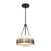 Mid Century Pendant Light - Sawgrass Medium Pendant Pendant Lucas McKearn Black  