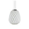 PINECONE Pendant - Paola Navone Pendant FontanaArte Large Chrome-White 