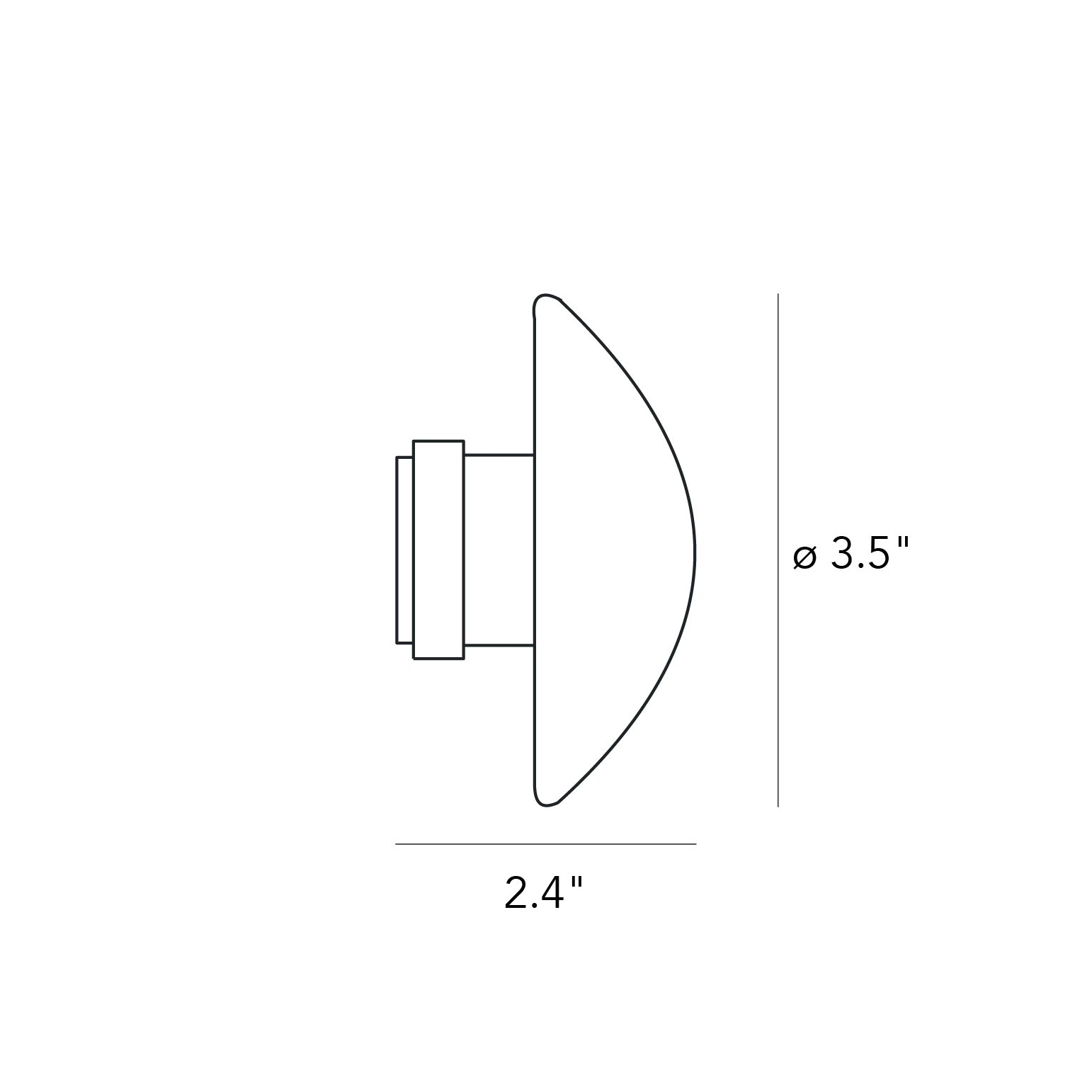 SILLABA Wall/Ceiling Lamp - Piero Castiglioni Wall/Cieling Lamp FontanaArte   