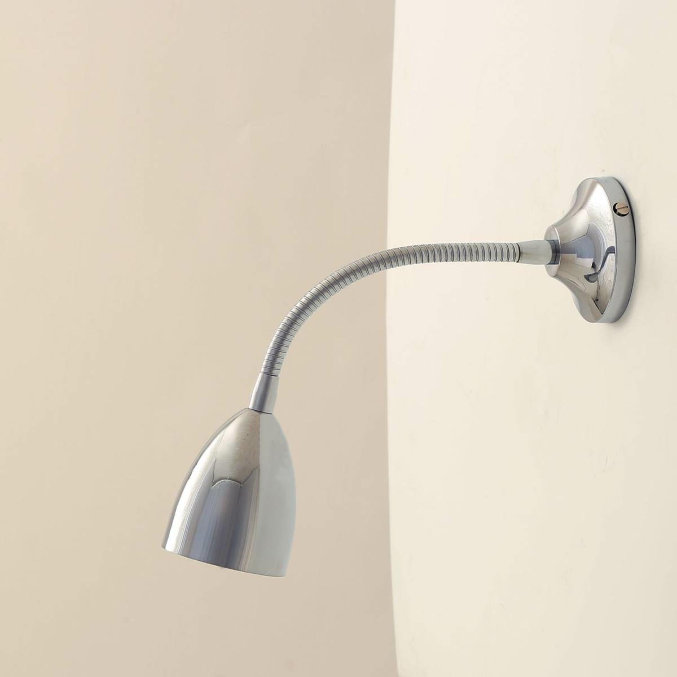 Sydney Loft Wall Light with Flexible Gooseneck Arm Wall Sconce Mullan Lighting   