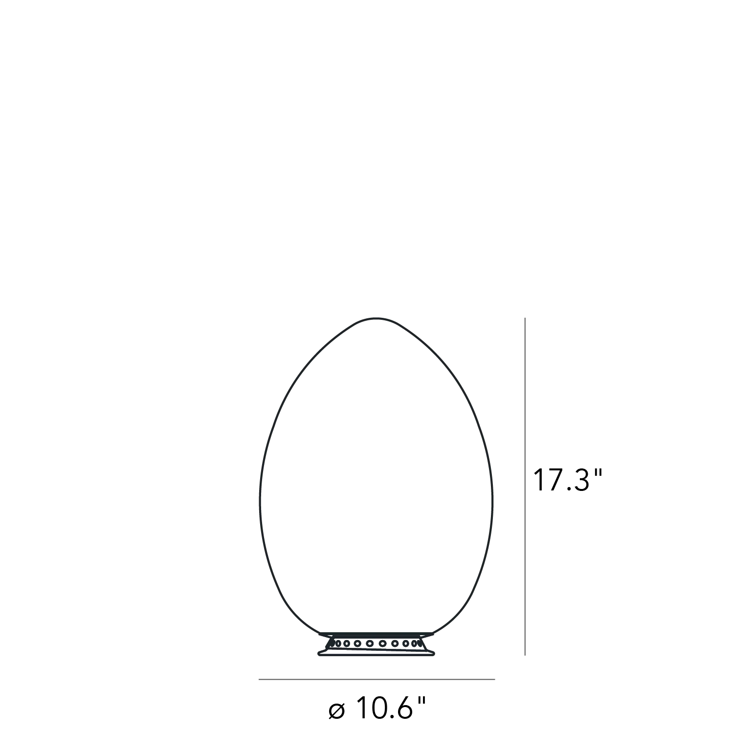 UOVO - Ben Swildens Table Lamps FontanaArte   