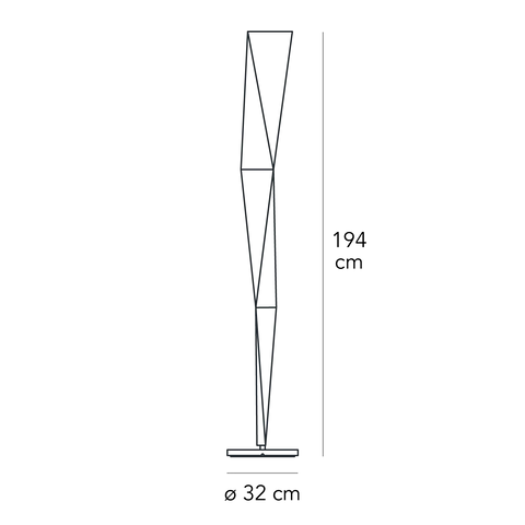 VERTIGO - Marco Acerbis Floor Lamp FontanaArte   