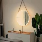 Aurora 36″ Round Backlit LED - Wall Mirror