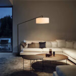 Stretch Arc Matte Black - Floor Lamp